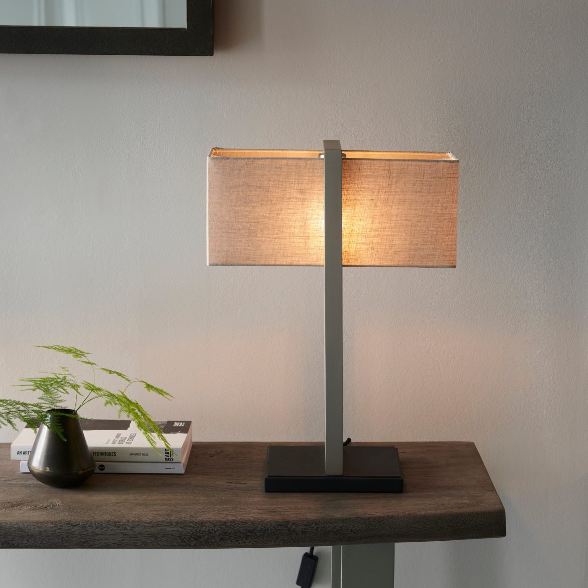 Floor Lamp with Built-in Side Table: The Perfect Addition to Any Room