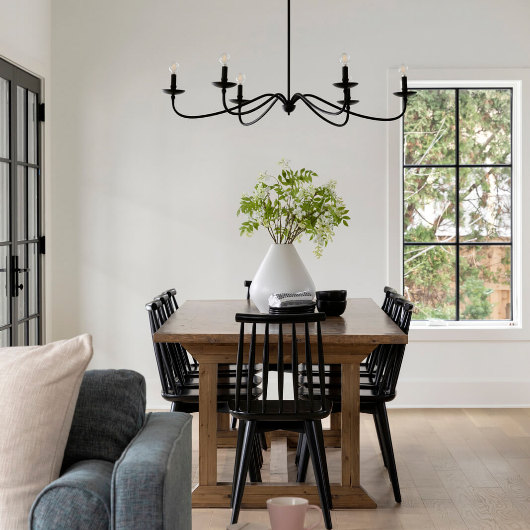 LNC A03348 Wood Farmhouse Chandeliers: The Perfect Rustic Round Light Fixture for Your Dining Room