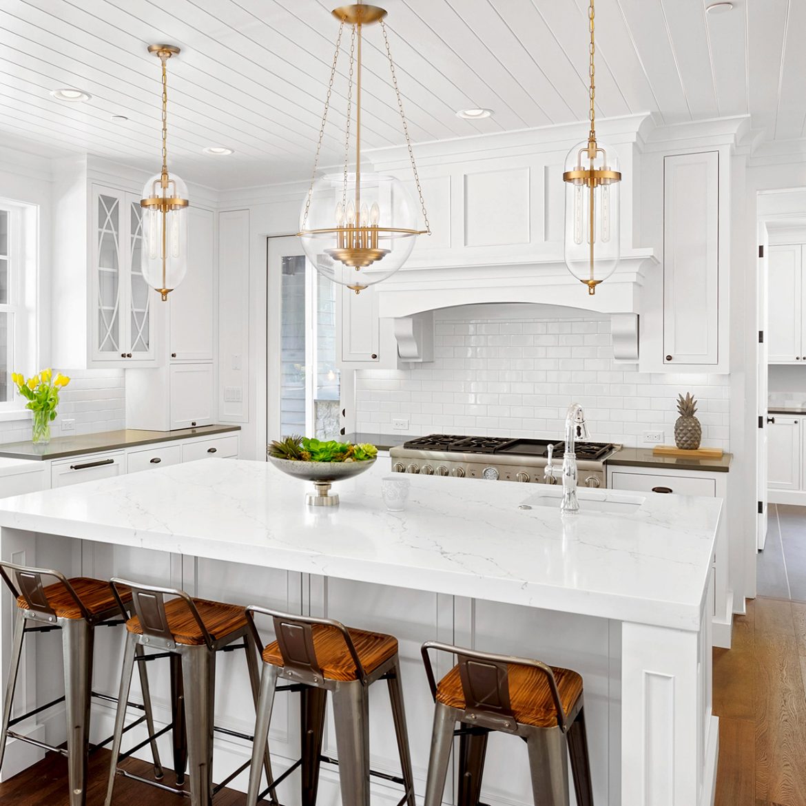 Stylish and Functional: Square LED Kitchen Ceiling Lights Illuminate Your Space