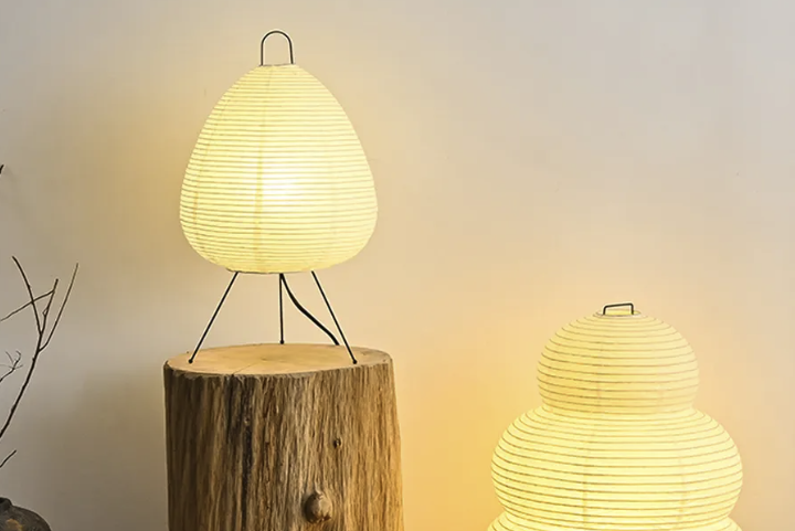 Unique Floor Lamp: Paper Art Lampshade