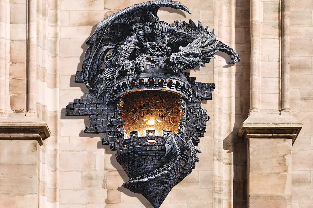 Illuminate Your Castle with a Medieval Wall Lamp