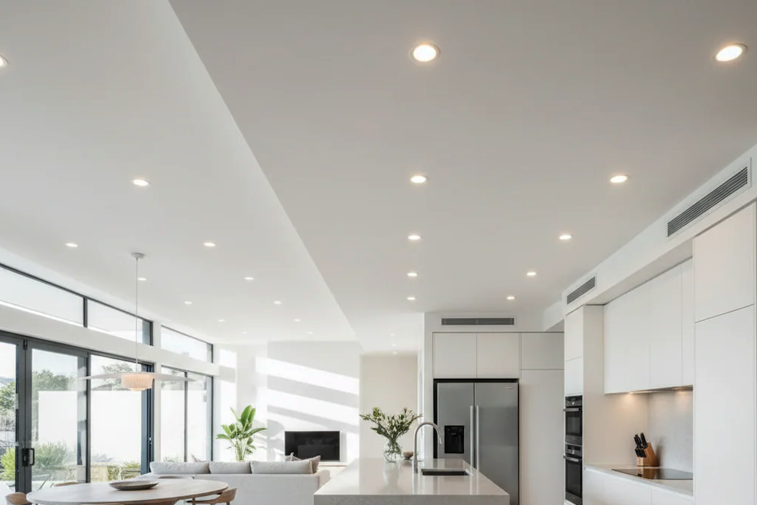 Upgrade Your Kitchen with Modern Recessed Aluminum Downlights