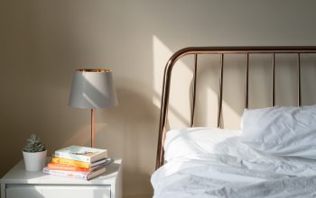 Photo bedside table lamps
