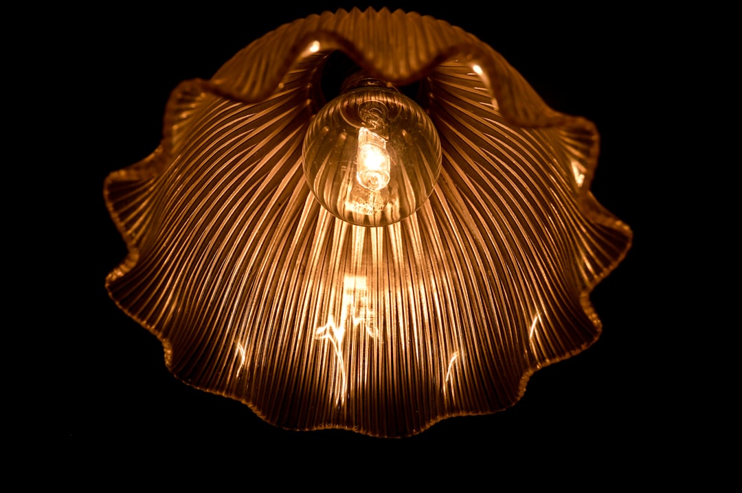 Modern Italian Pleated Shade Pendant Light